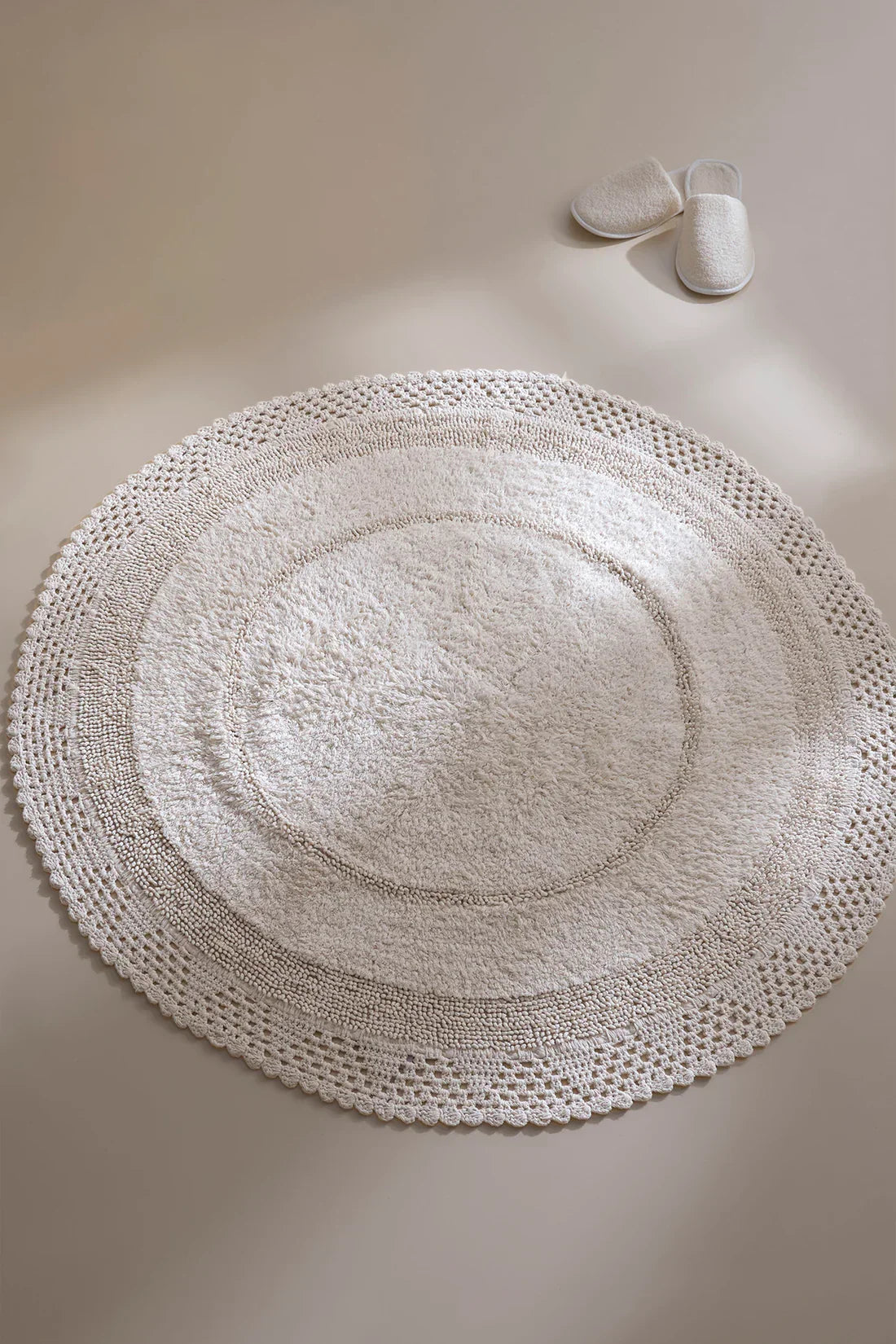 İrya Moon Yuvarlak Banyo Paspası