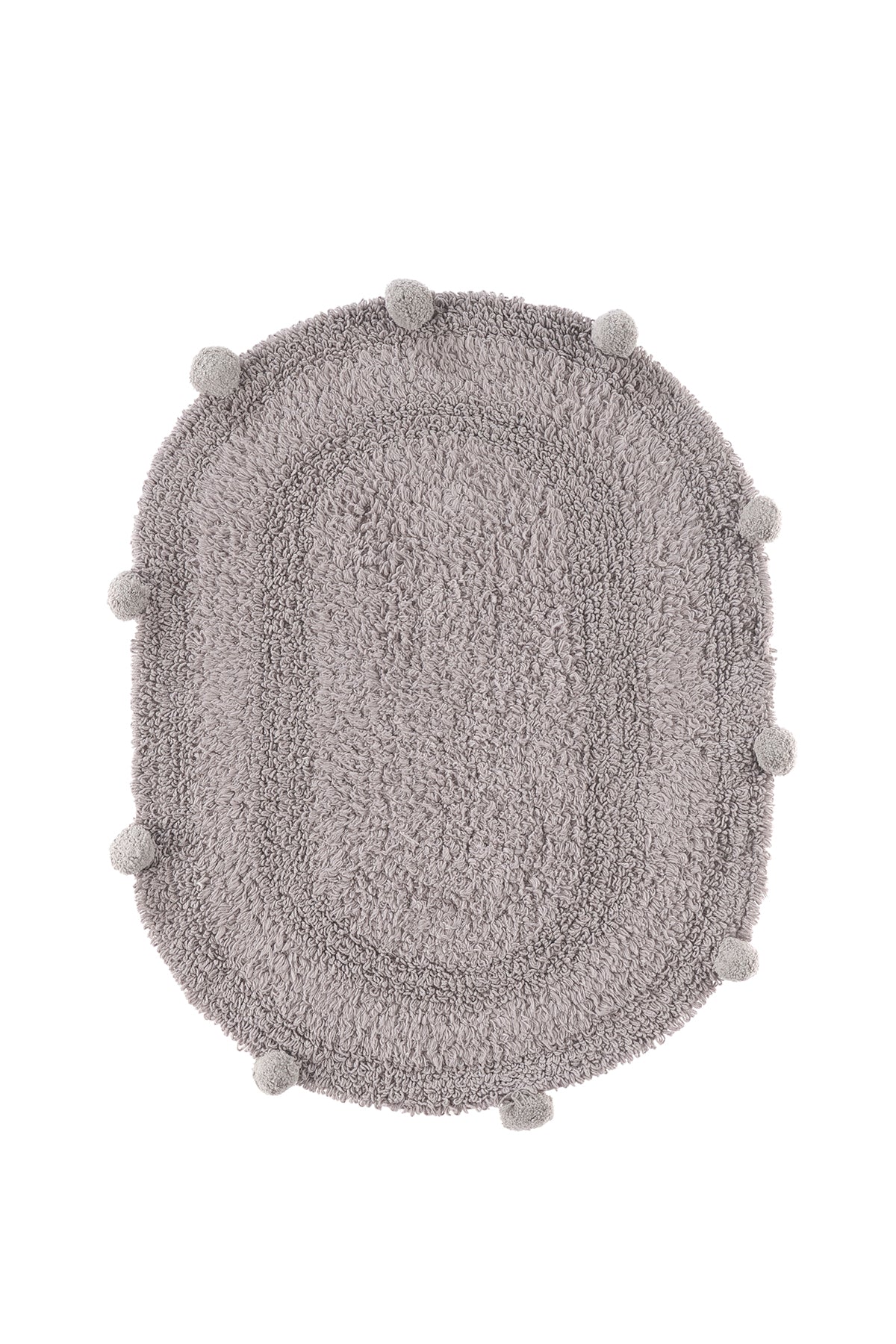 Lampetie | Eris Tekli Banyo Paspası  45x60 Gri