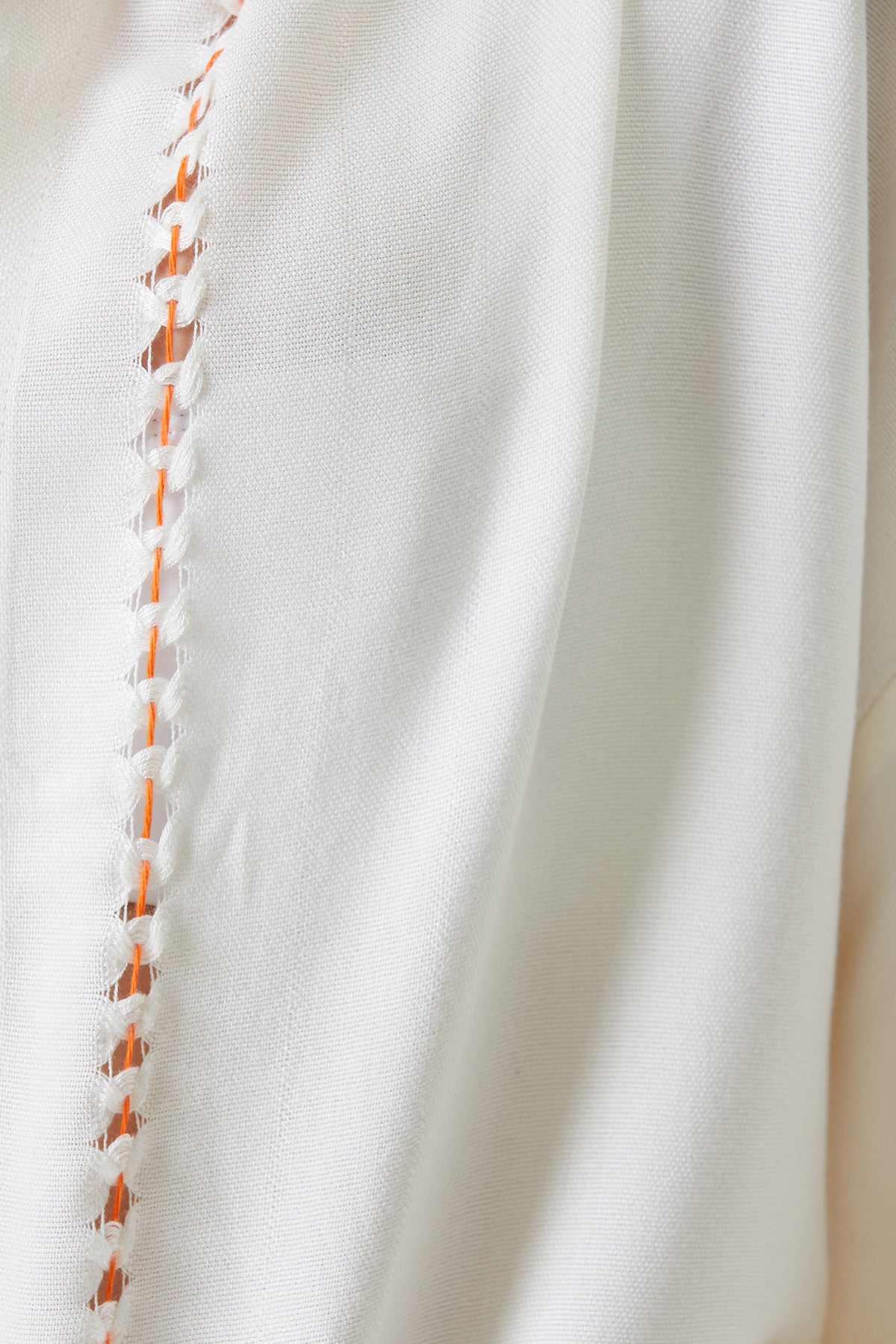 Serene Peştamal Kadın Bornoz - Turuncu Örgü Ajur