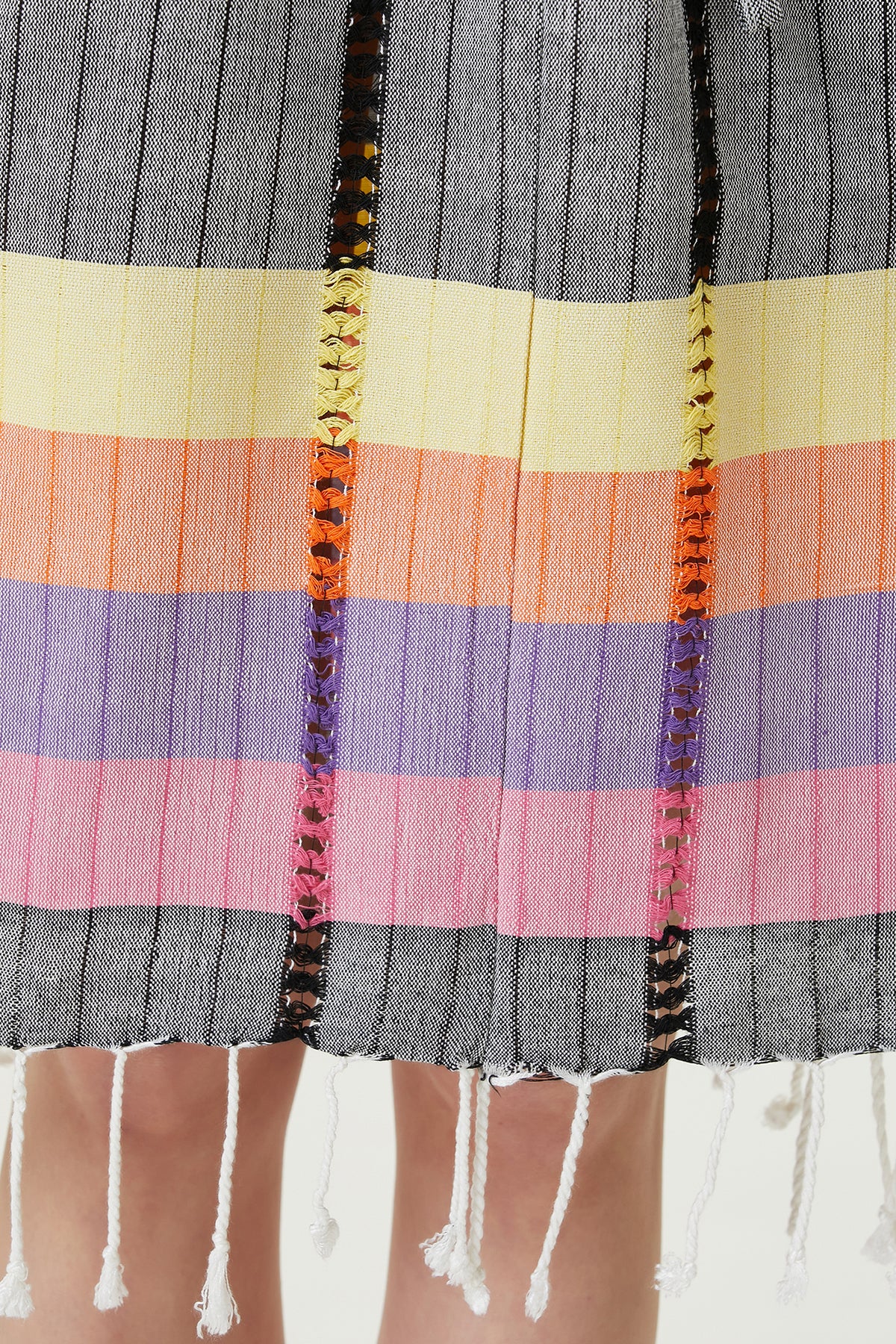 Serene Uzun Plaj Elbisesi - Siyah