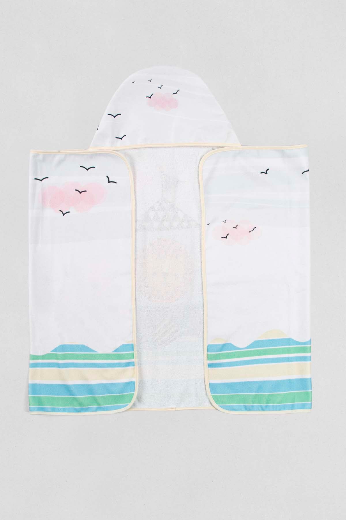 Sea Crew Child Poncho 65x125