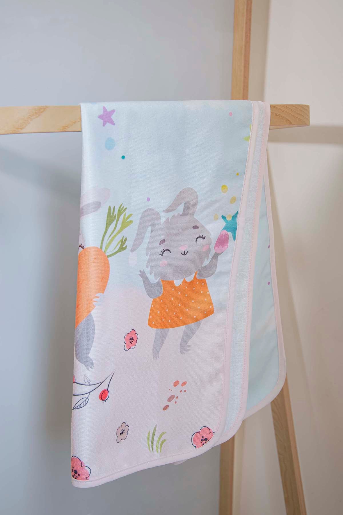 Rabbit Family Towel 50x90