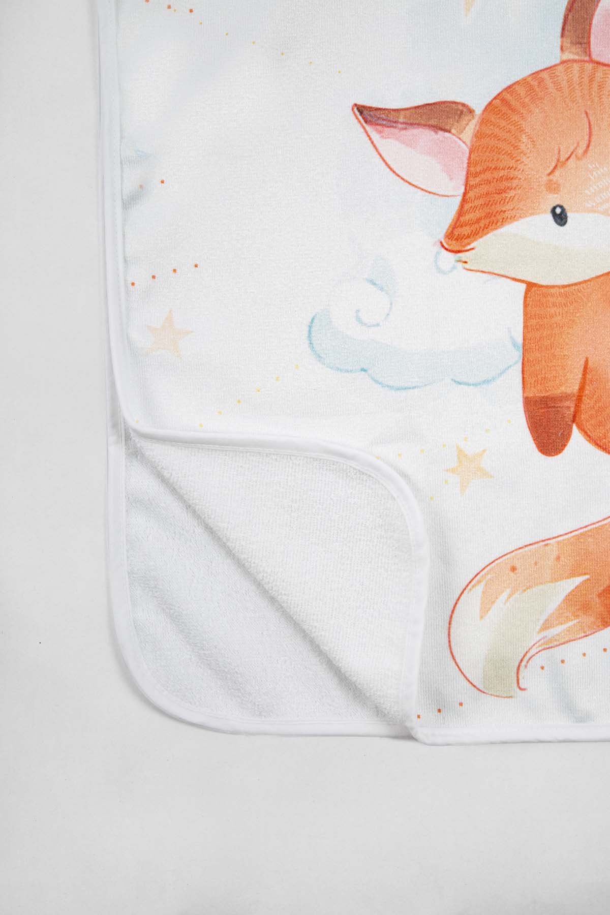 Happy Fox Child Poncho