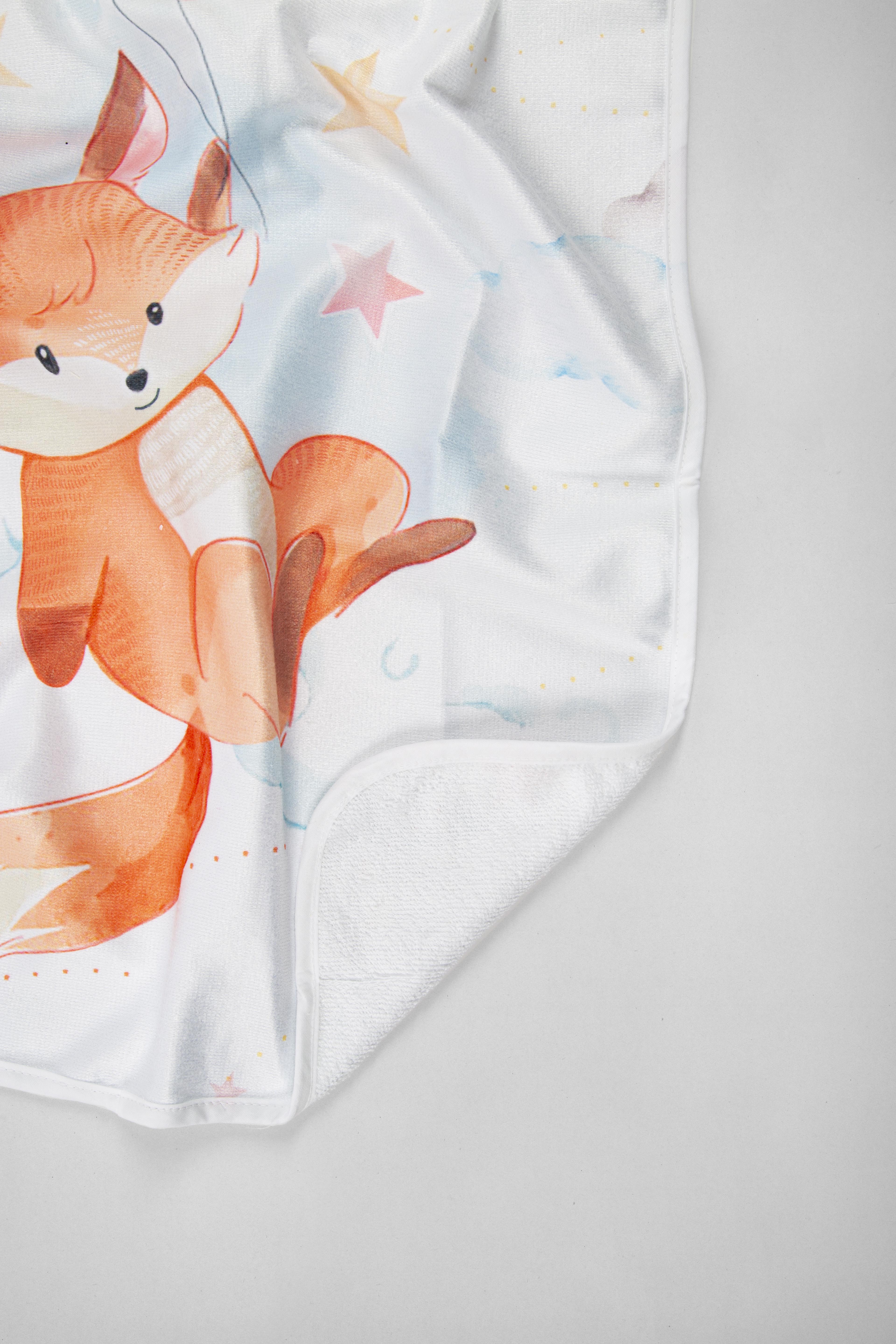 Happy Fox Towel 50x90