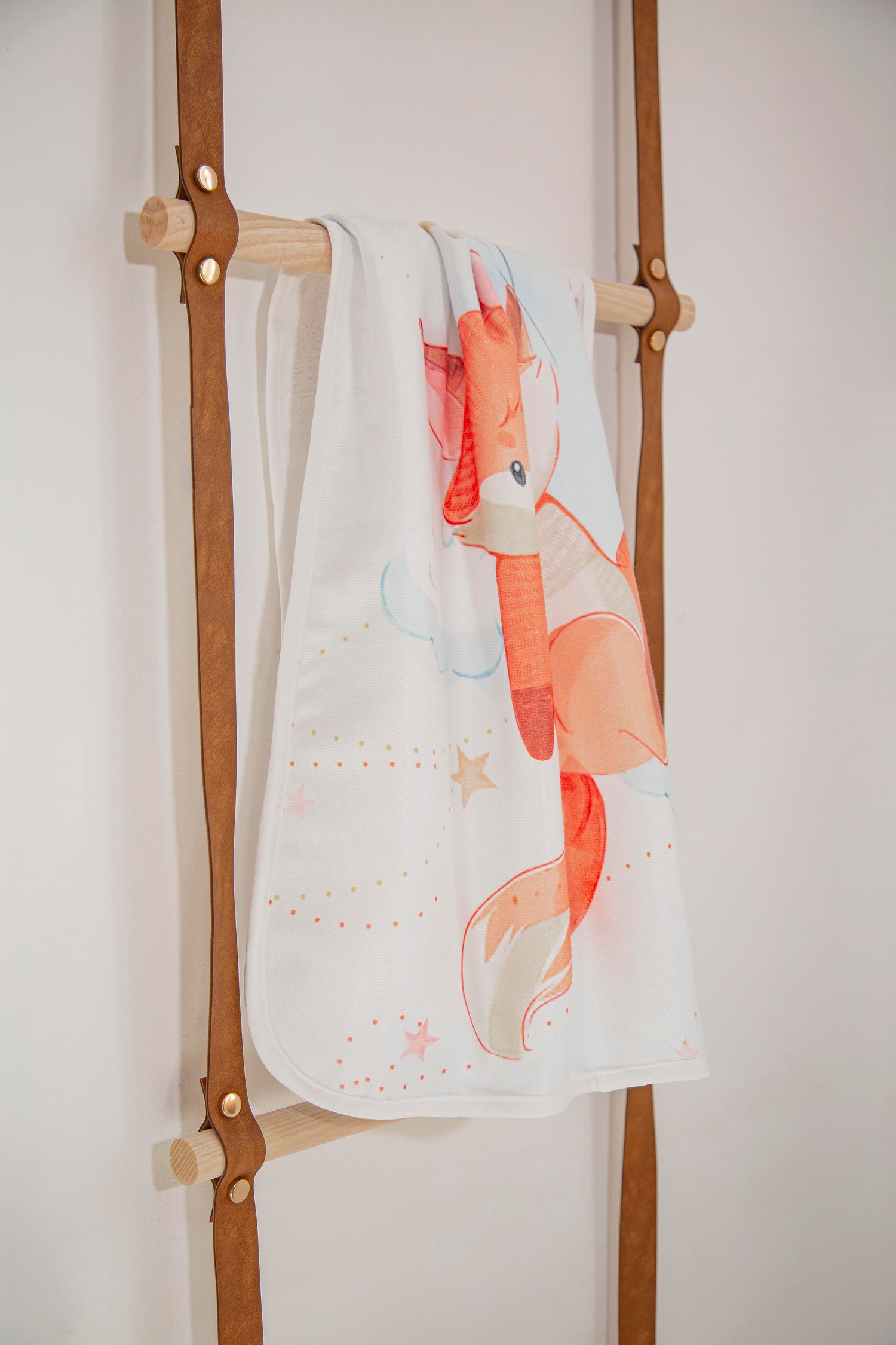 Happy Fox Towel 50x90