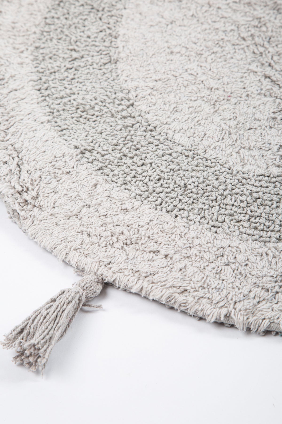 Hana 2 Piece Bath Mat Set 100% Cotton 40x60 + 60x90 Gray