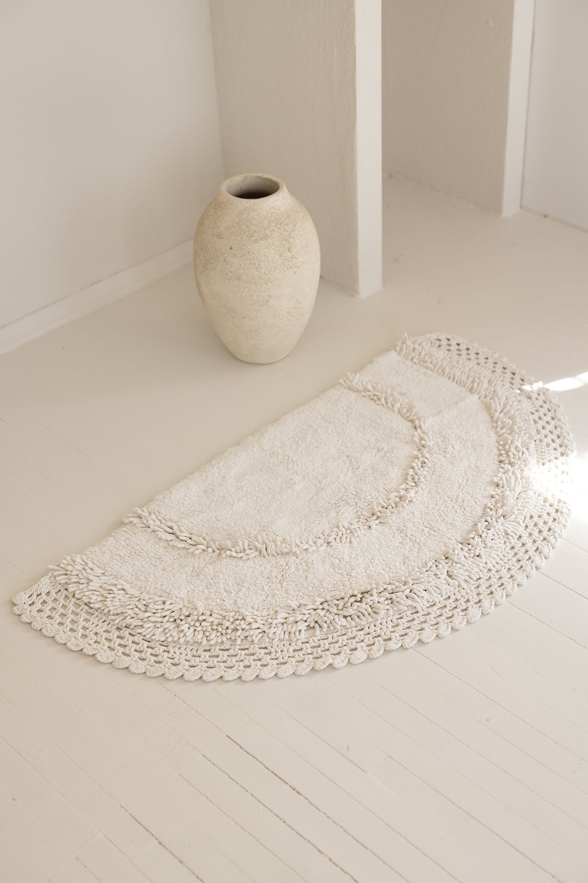 Moon Single Bath Mat 100% Cotton 50x80