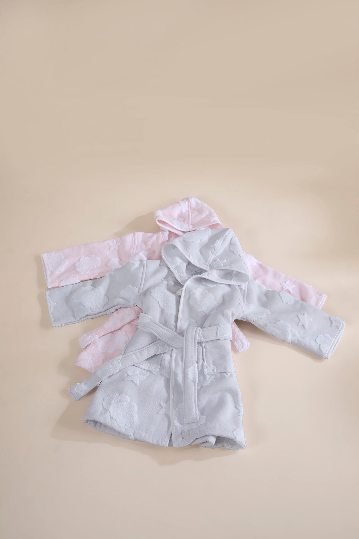 My Cloudy Sky Çocuk Bornoz Pembe
