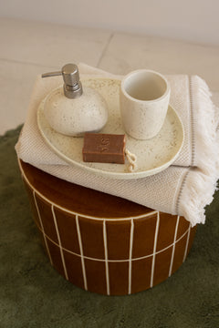 Travertine Tepsi Açık Bej