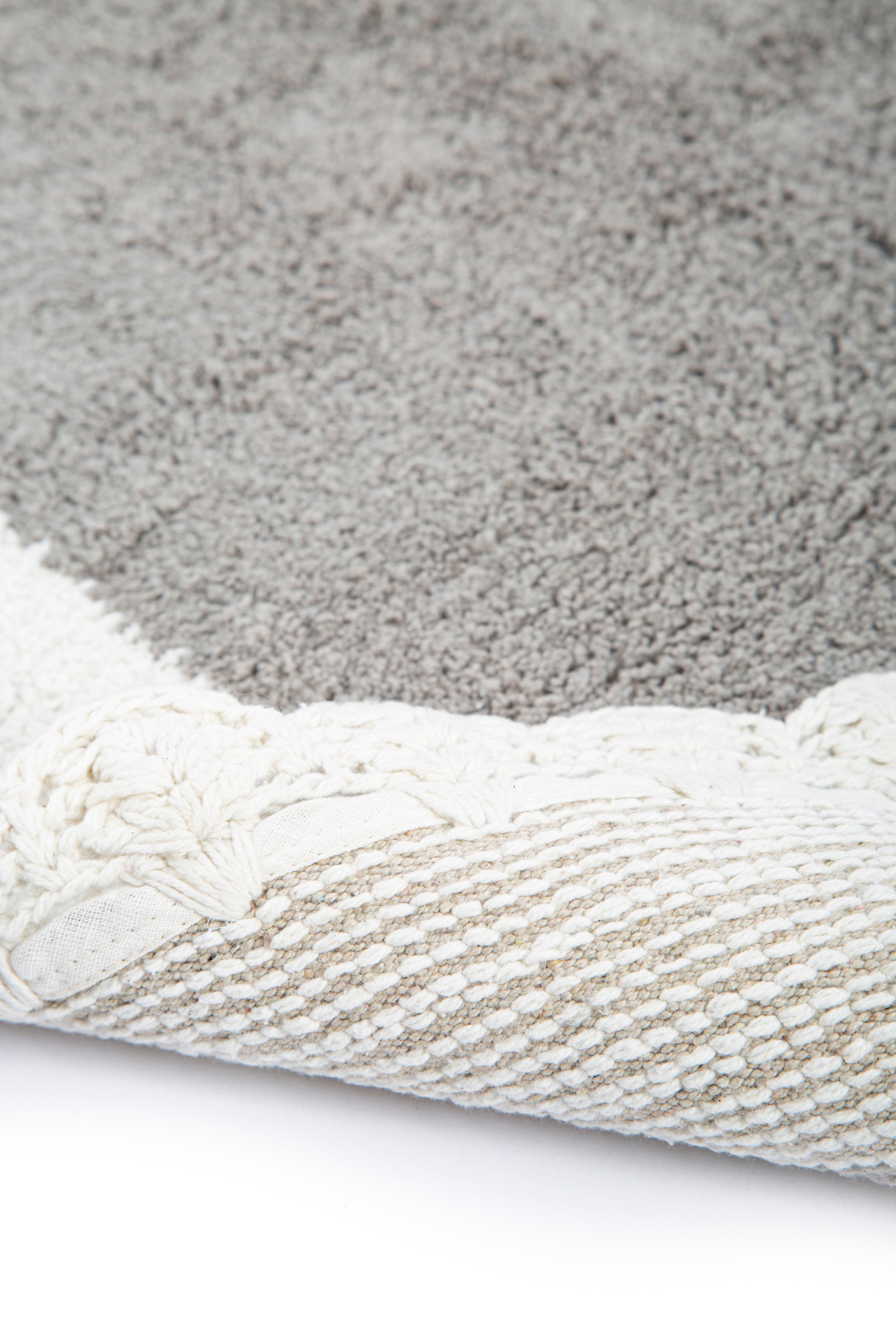 Bianca 2’li Takım Banyo Paspası %100 Pamuk 40x60 + 60x90 Gri