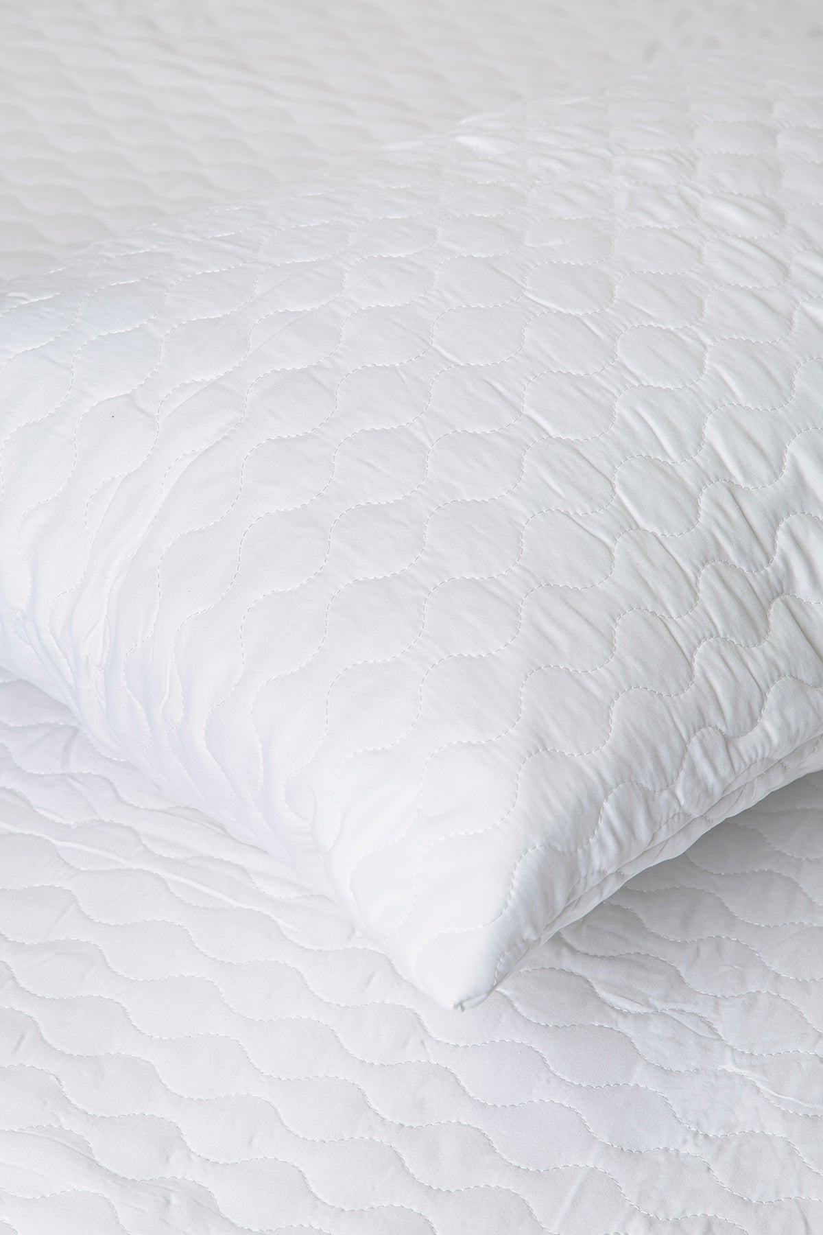 2-Piece Quilted Waterproof Mattress and Pillow Protector Set