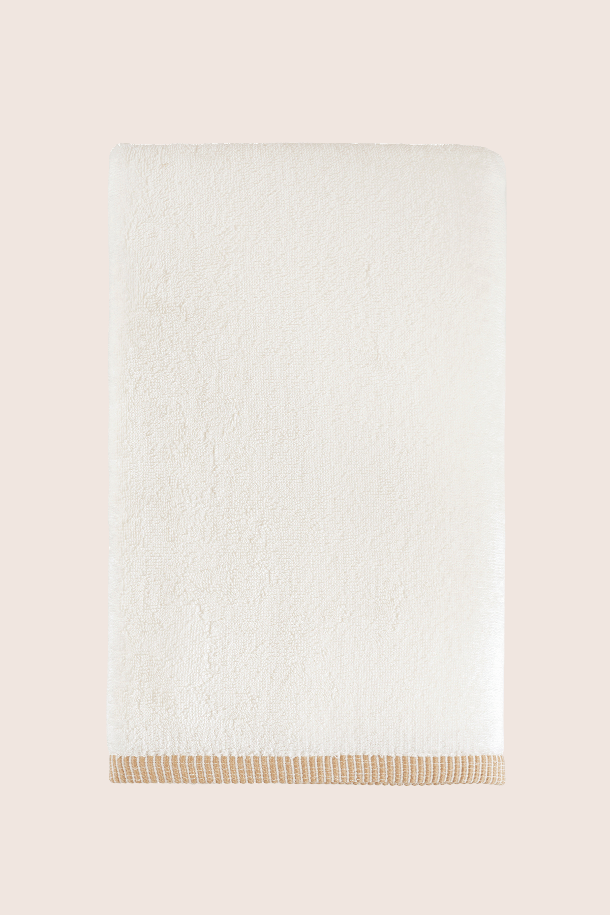 Marble %100 Pamuk Banyo Havlusu 70x140 cm Krem