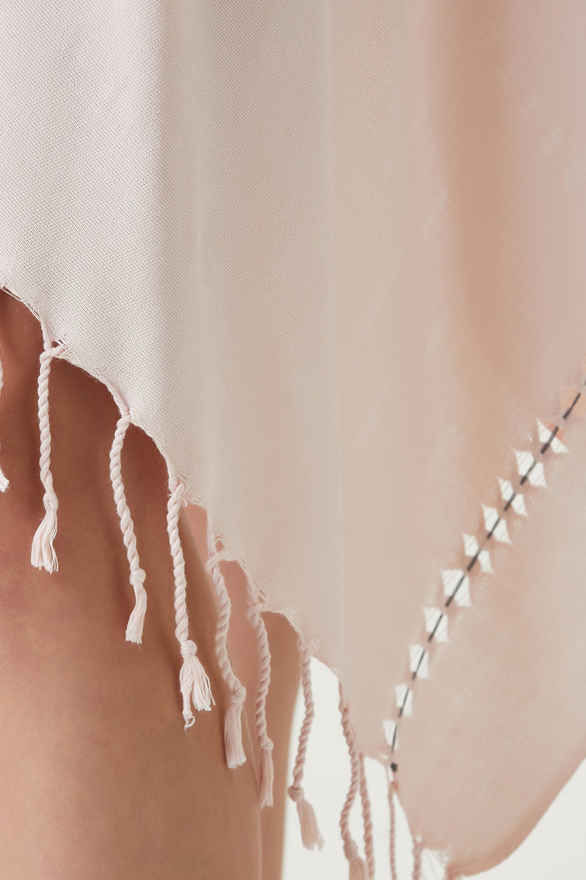 Layla Hooded Dress Powder