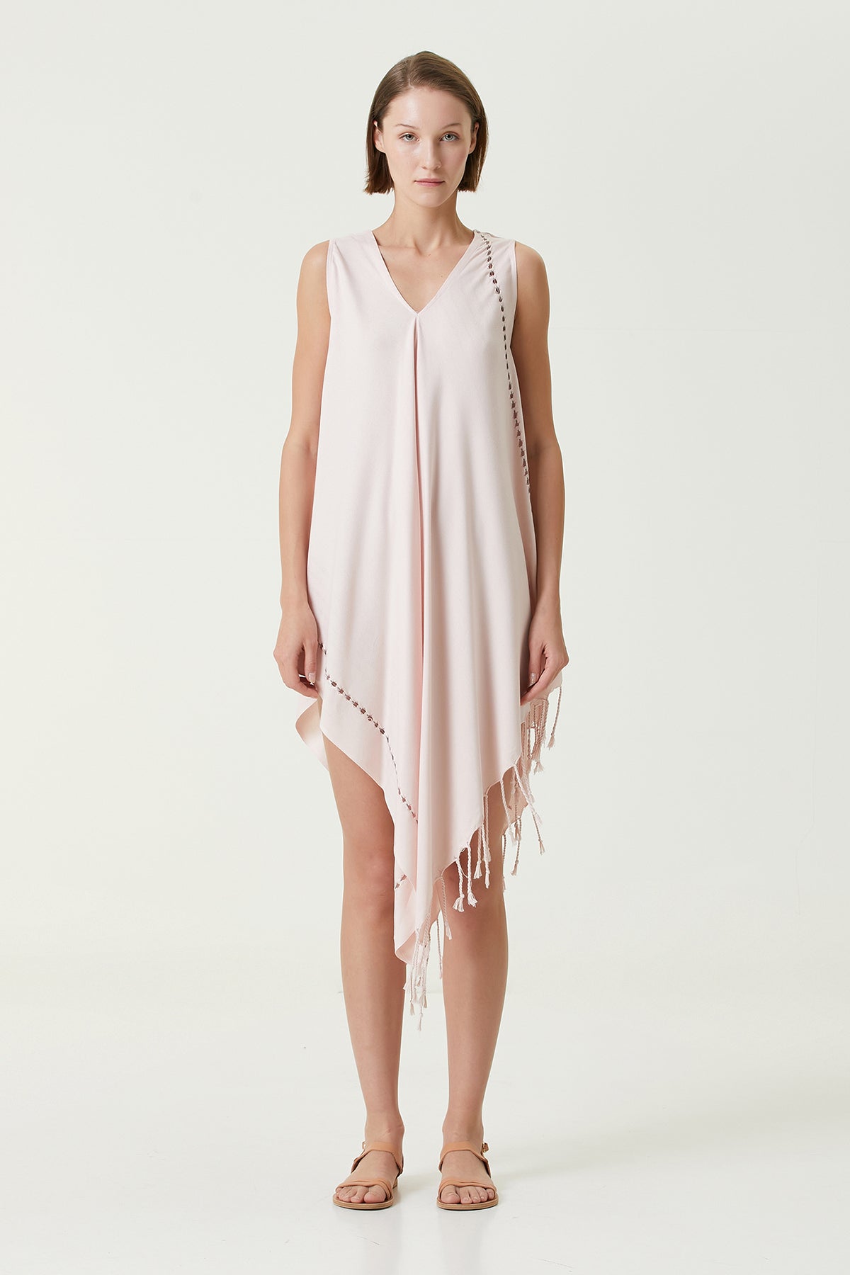 Layla Strap Dress Powder