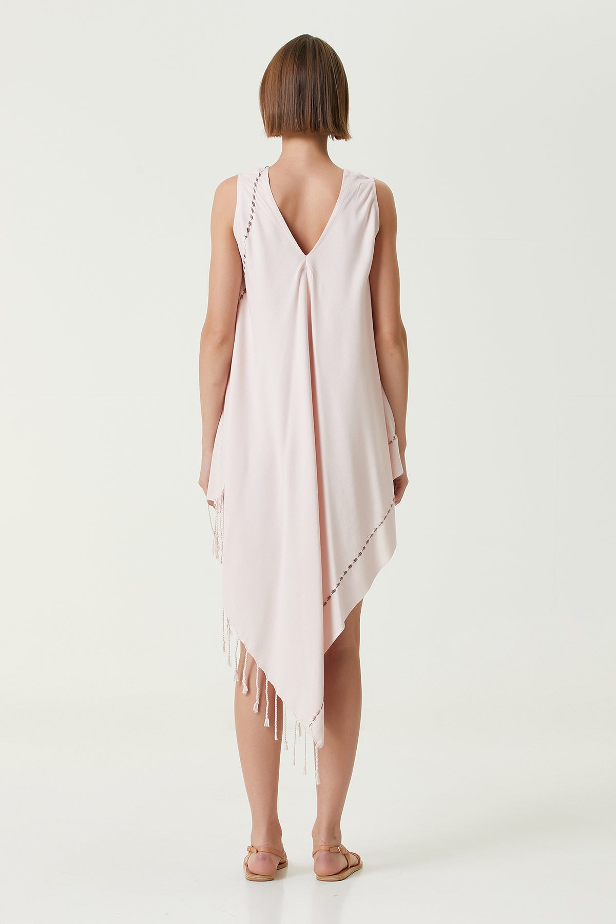 Layla Strap Dress Powder