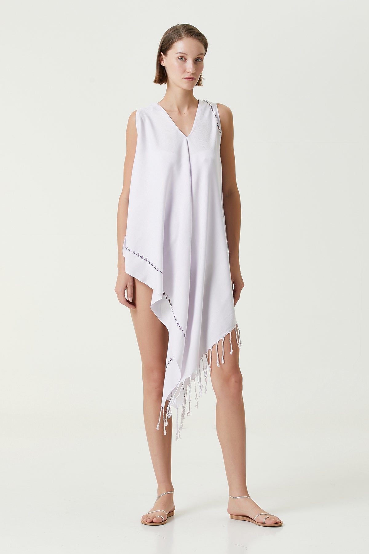 Layla Askılı Elbise Lila