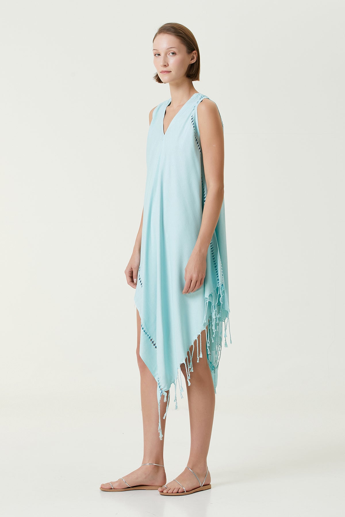 Layla Askılı Elbise Yeşil