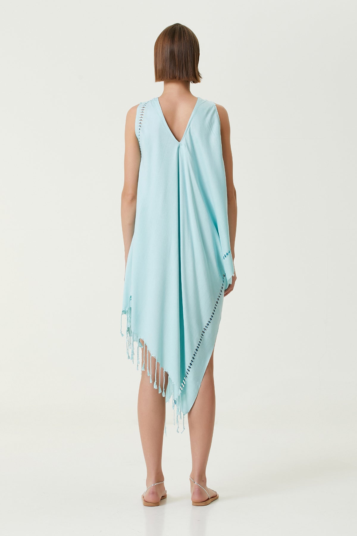 Layla Askılı Elbise Yeşil