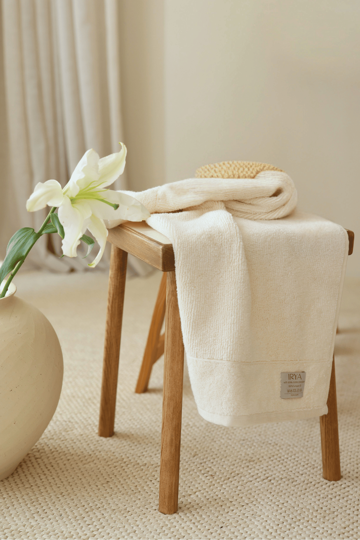 Solena Havlu 70x140cm Ekru