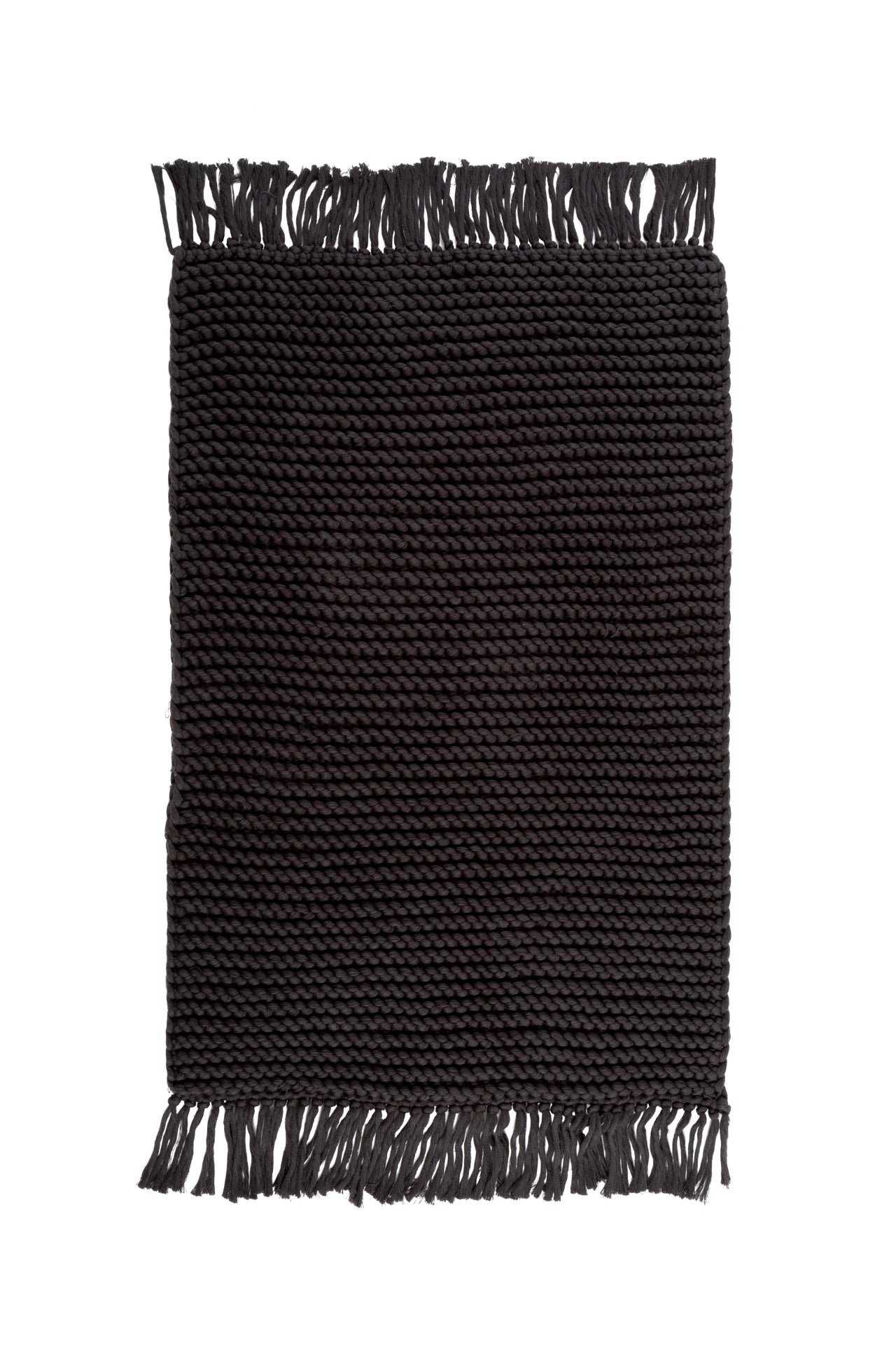 Lavish Single Bath Mat 100% Cotton 50x70 Grey