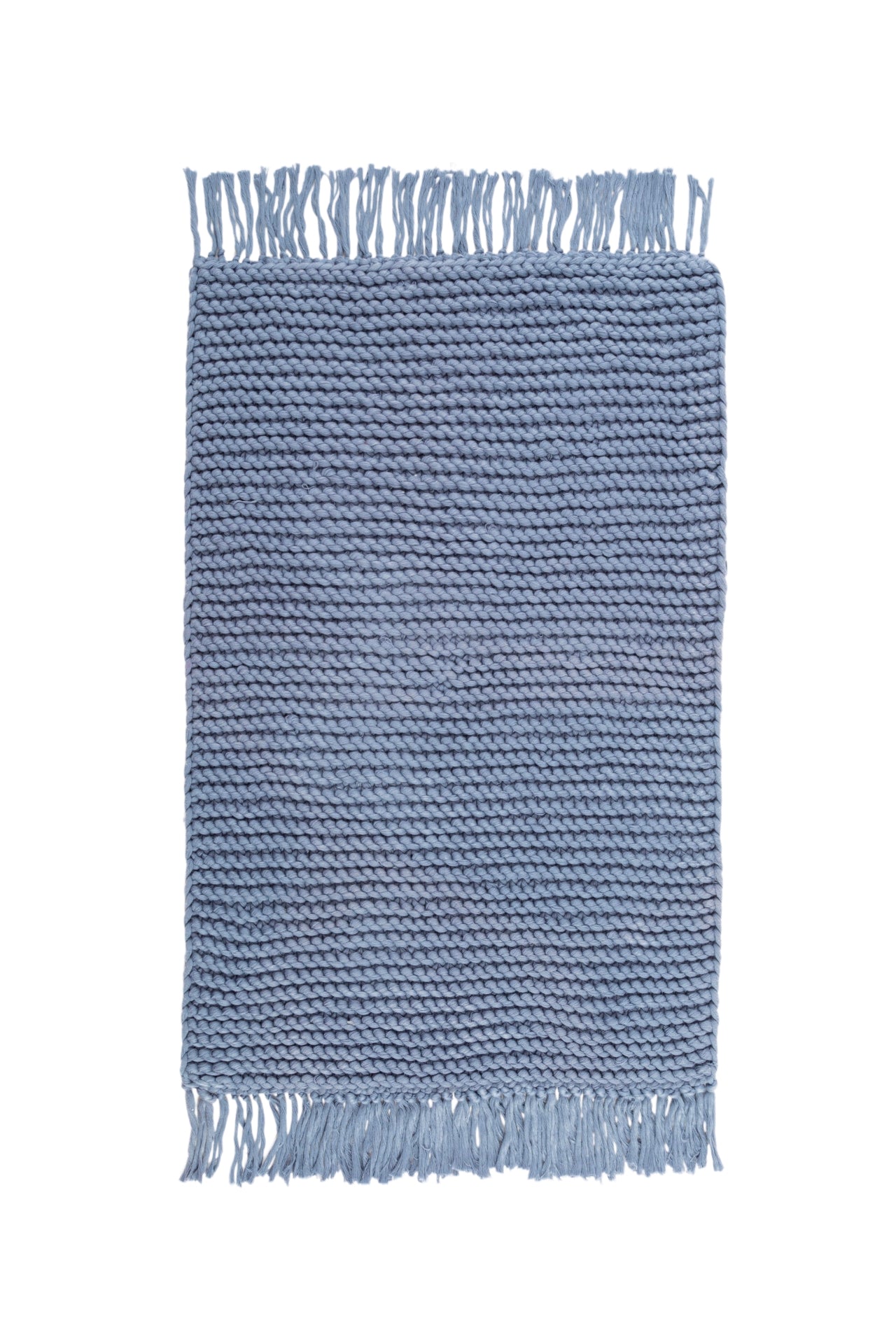 Lavish Single Bath Mat 100% Cotton 50x70 Blue