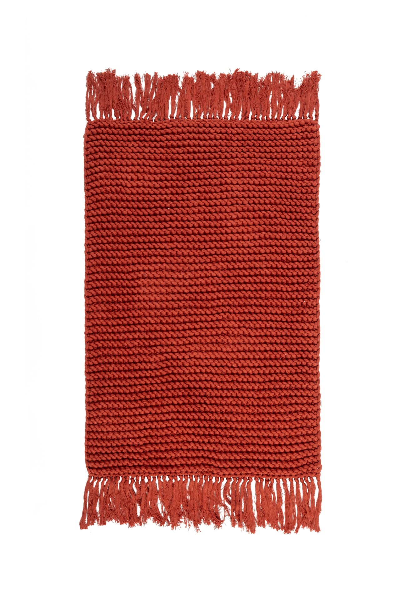 Lavish Single Bath Mat 100% Cotton 50x70 Red