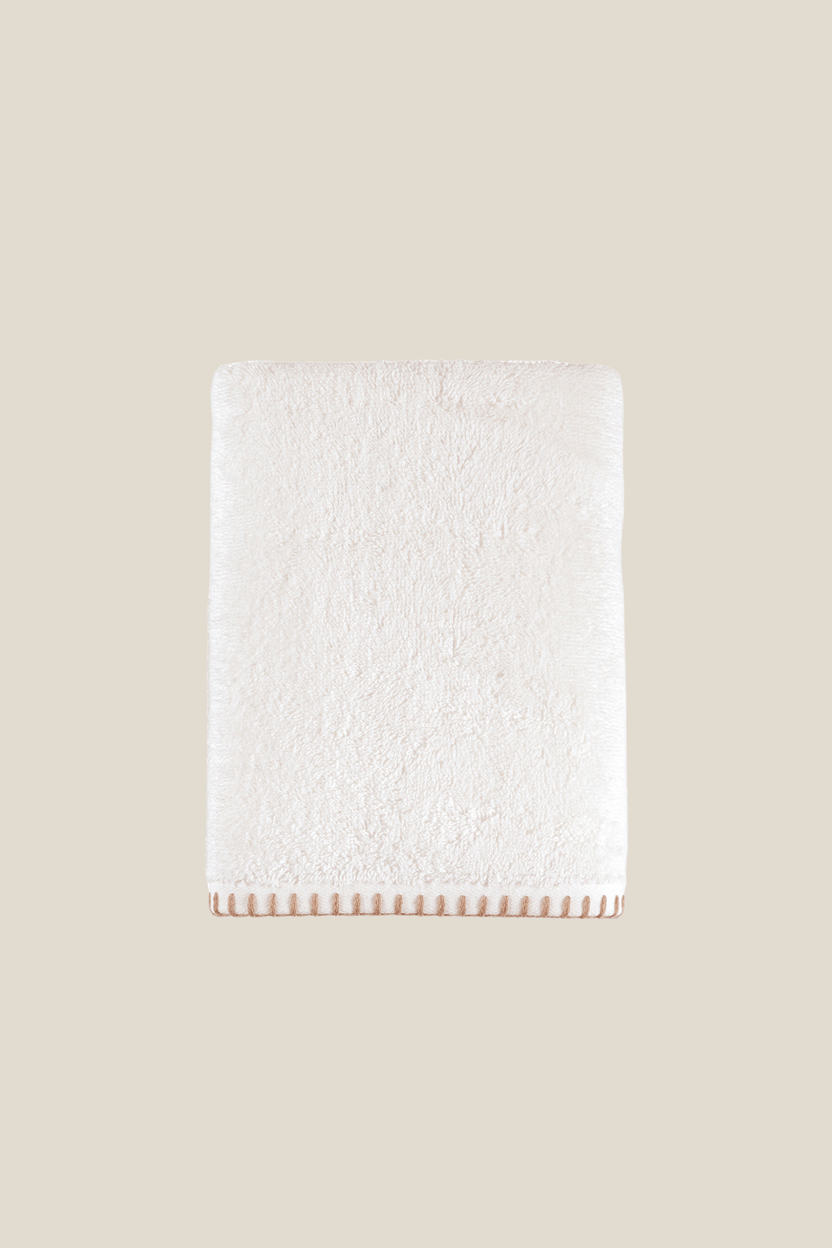 Shadow %100 Pamuk El Havlusu 50x90 cm Ekru