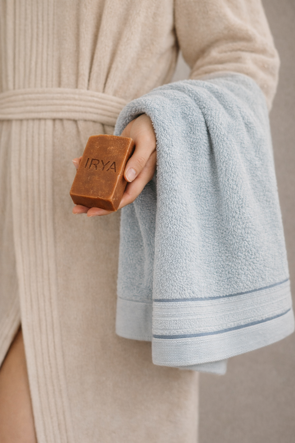 Roya Bath Towel 70x140 cm Blue