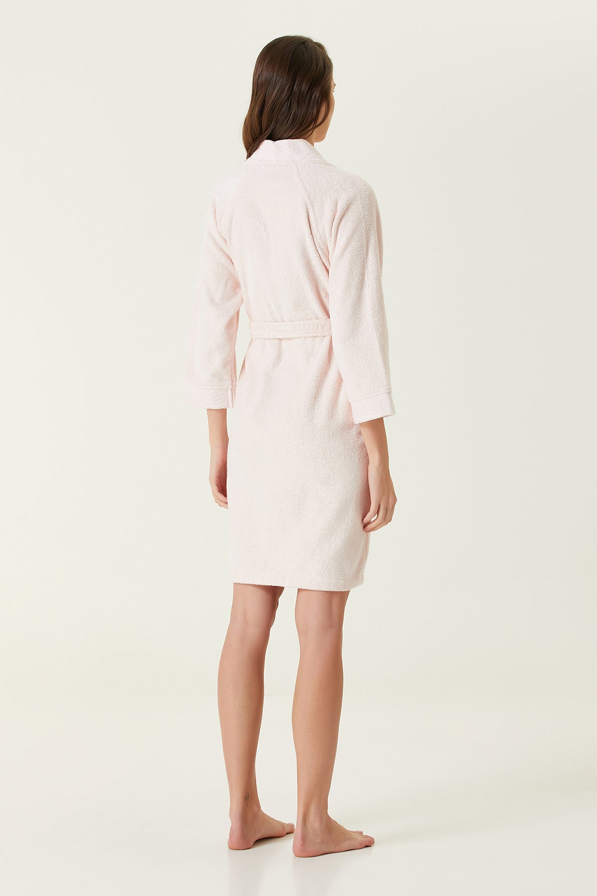 Nera Kadın Bornoz Pembe