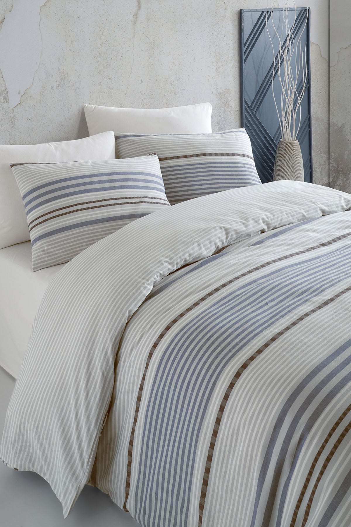 Coleen 5 Piece Double Duvet Cover Set