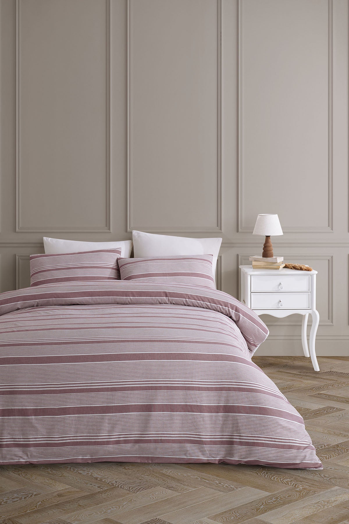 Flint 5 Parça Çift Kişilik Nevresim Takımı