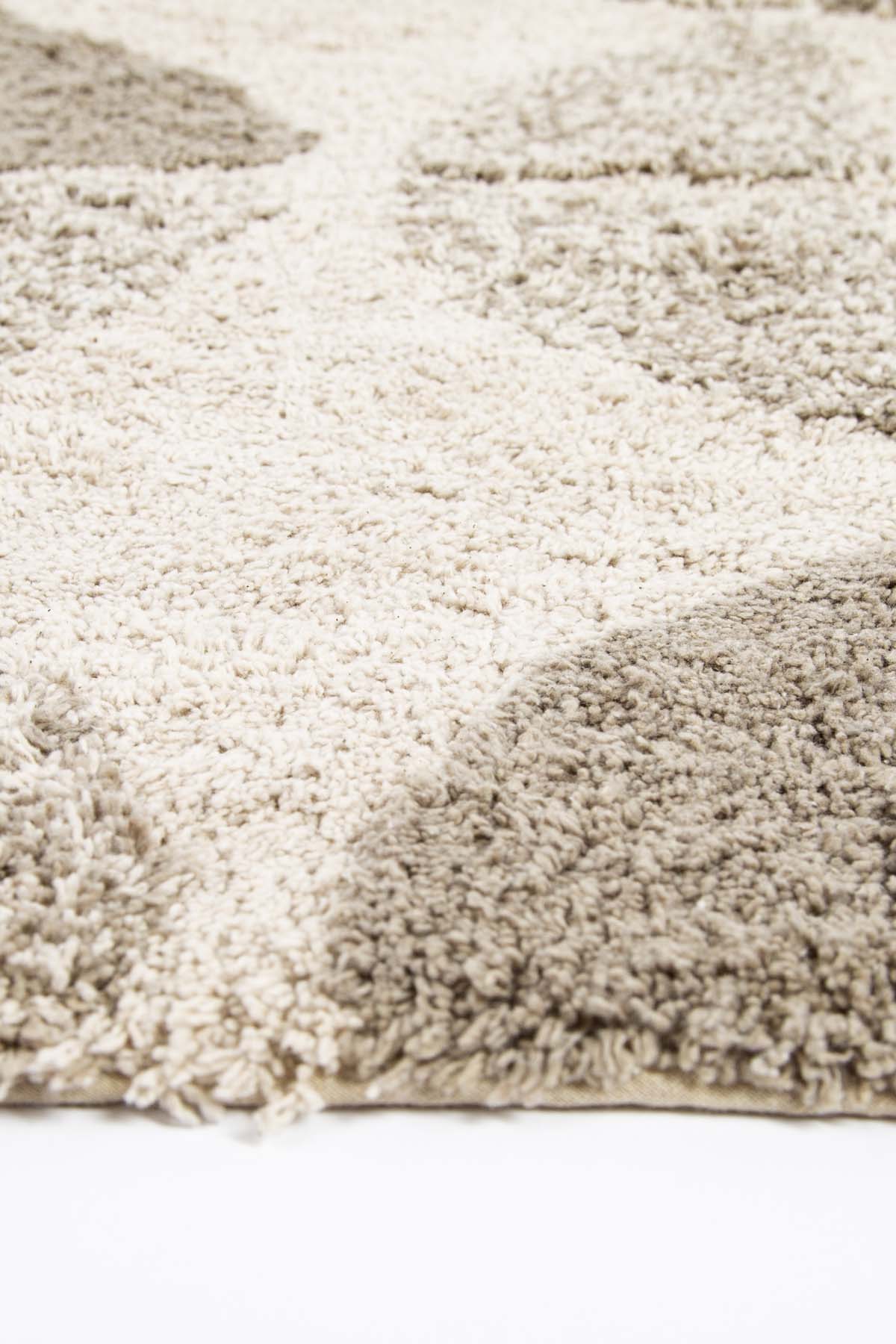 Brook Tekli Banyo Paspası %100 Pamuk 70x110 Bej