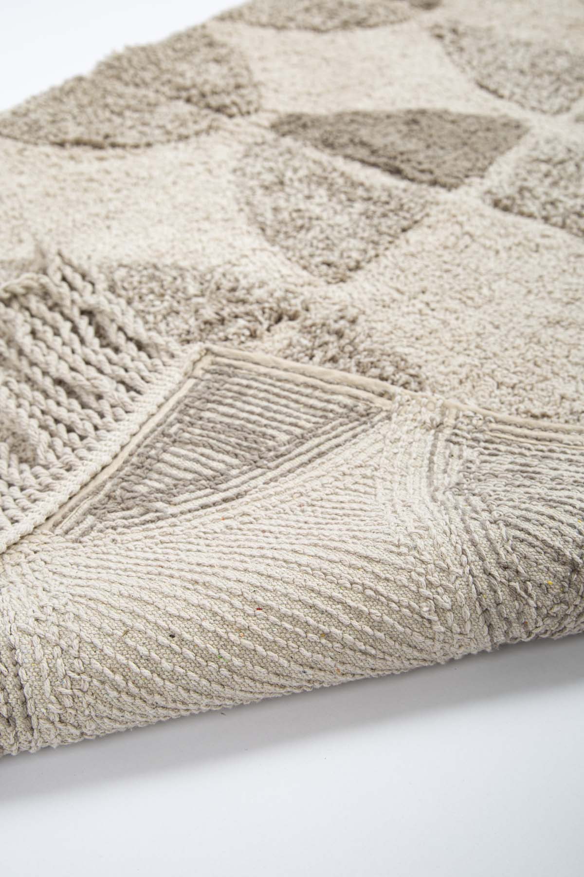 Brook Tekli Banyo Paspası %100 Pamuk 70x110 Bej