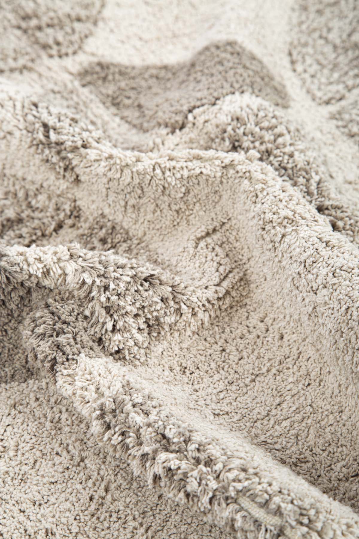 Brook Tekli Banyo Paspası %100 Pamuk 70x110 Bej