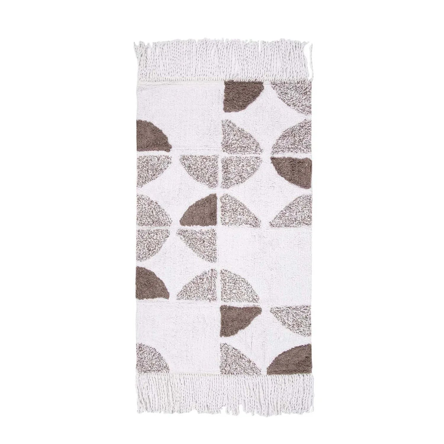 Brook Single Bath Mat 100% Cotton 70x110 Ecru