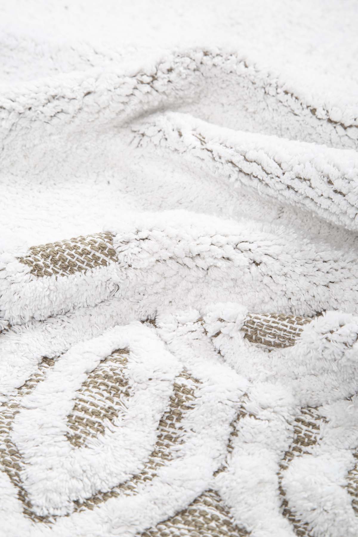 Sherry Single Bath Mat 100% Cotton 70x110 Beige