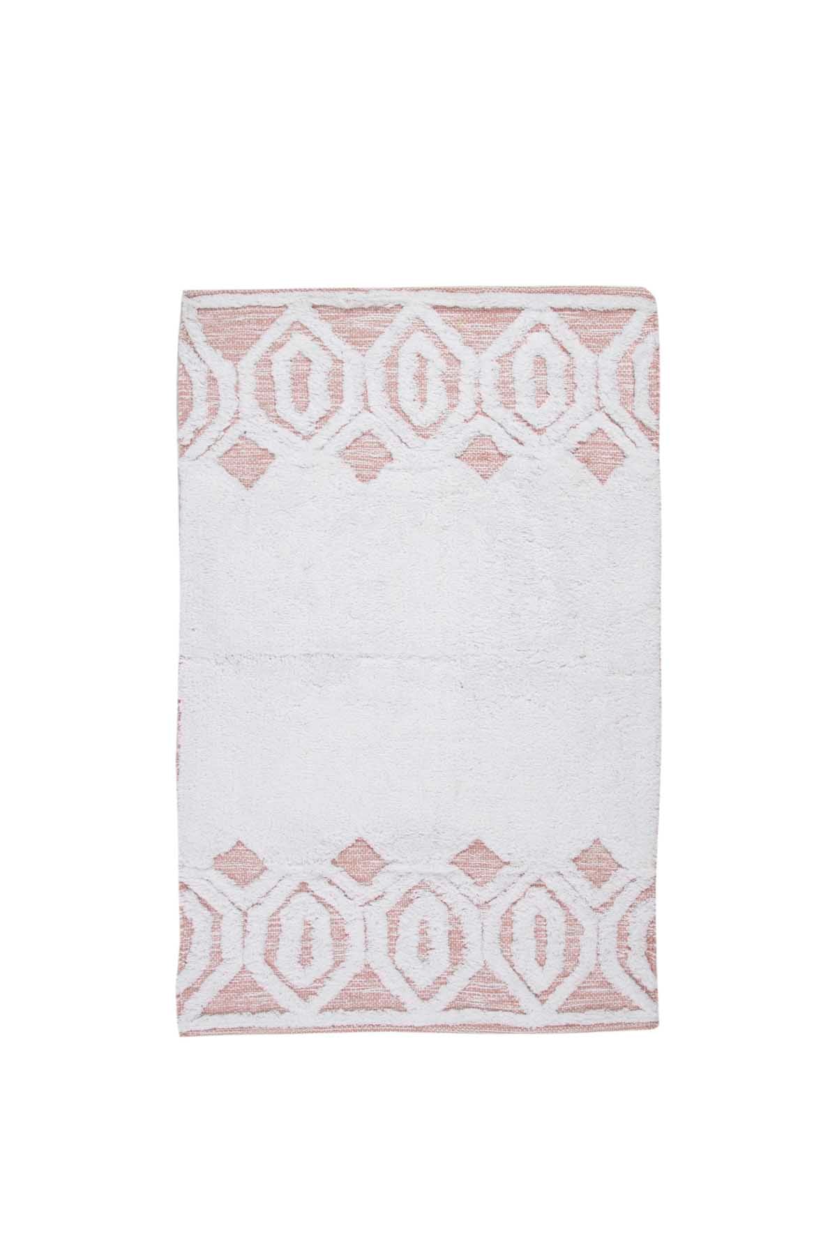 Sherry Single Bath Mat 100% Cotton 70x110 Pink