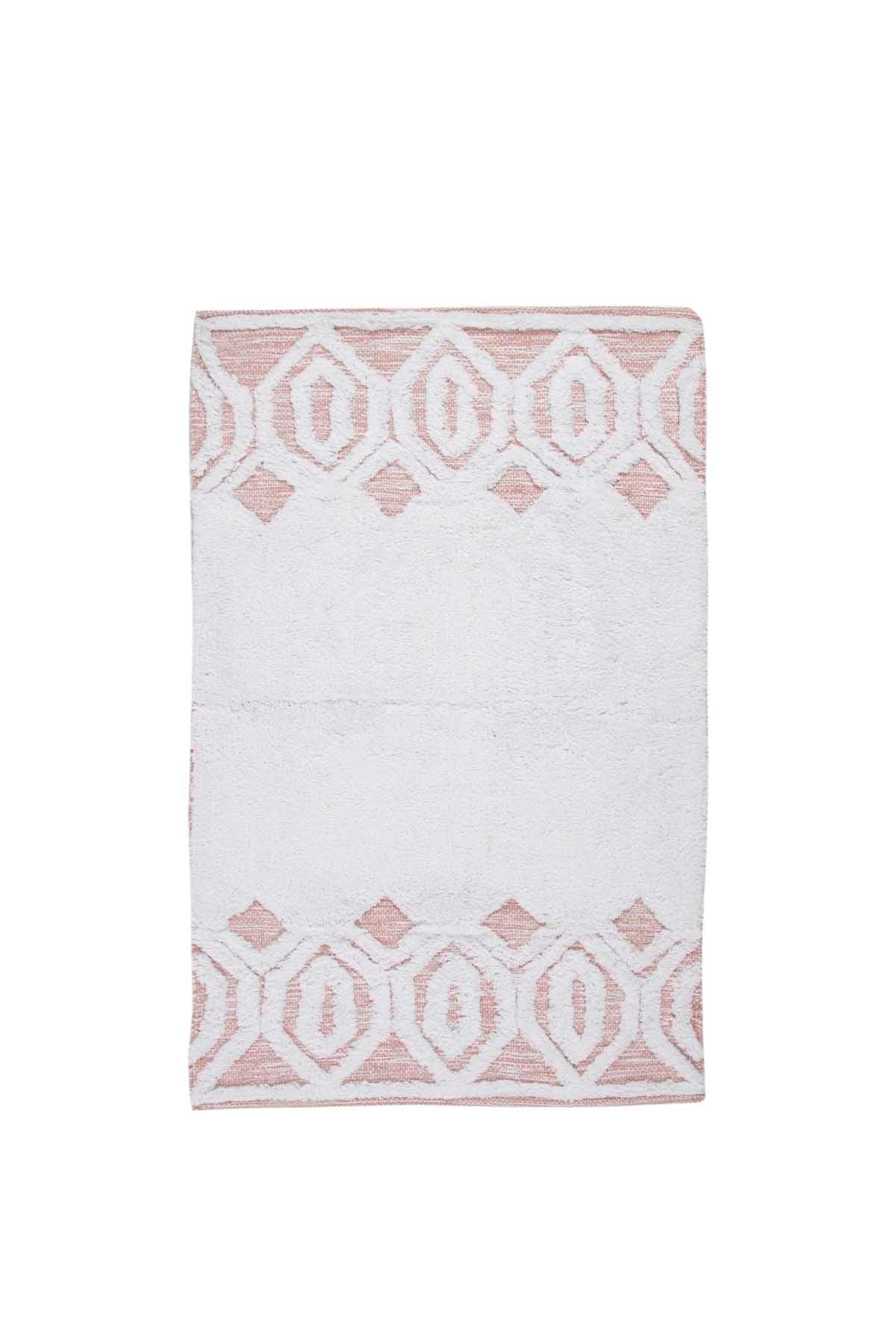 Sherry Single Bath Mat 100% Cotton 70x110 Pink