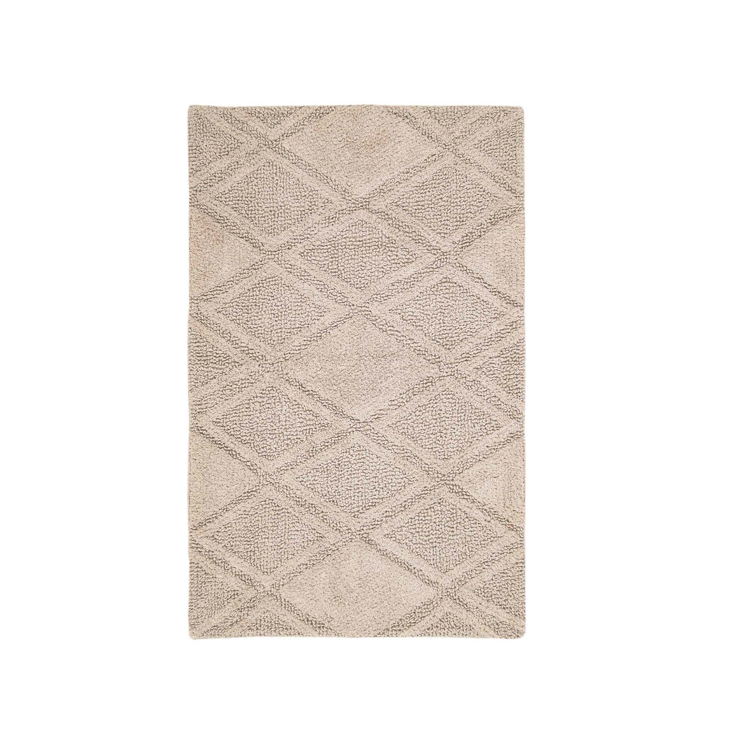 Maxi Single Bath Mat 100% Cotton 70x110 Beige