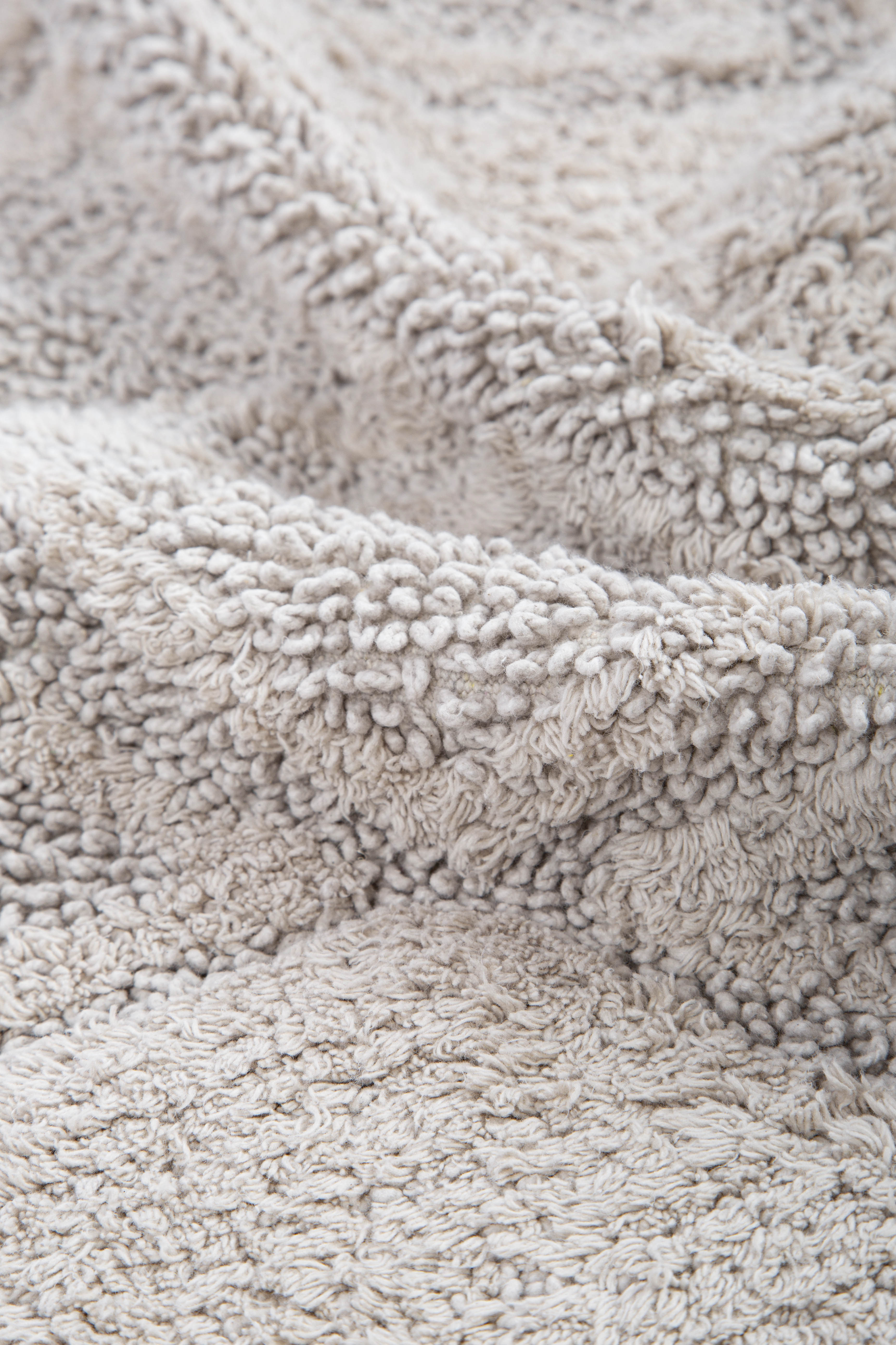 Maxi 2 Piece Bath Mat Set 100% Cotton 40x60 + 60x90 Gray