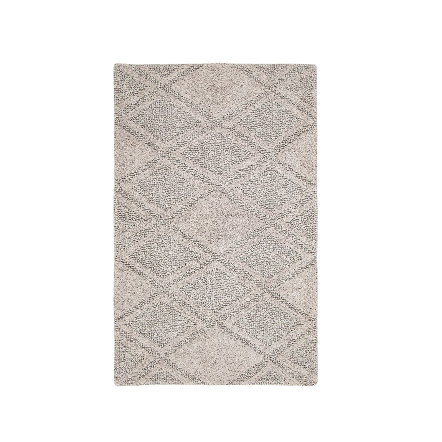 Maxi Tekli Banyo Paspası %100 Pamuk 70x110 Gri