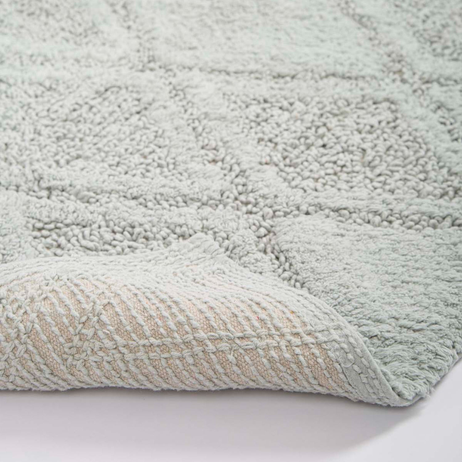 Maxi Tekli Banyo Paspası %100 Pamuk 70x110 Yeşil