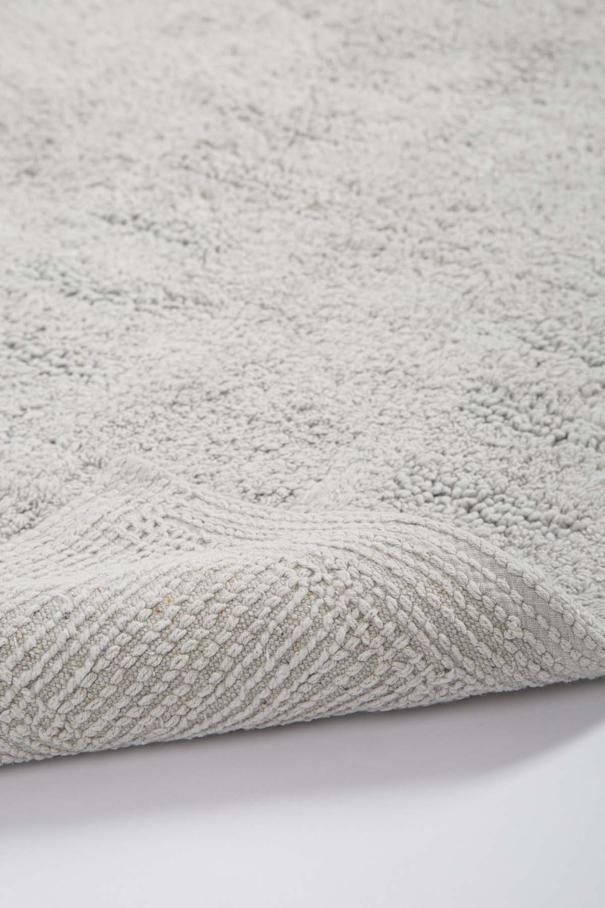 Togo 2 Piece Bath Mat Set 100% Cotton 40x60 + 60x90 Gray