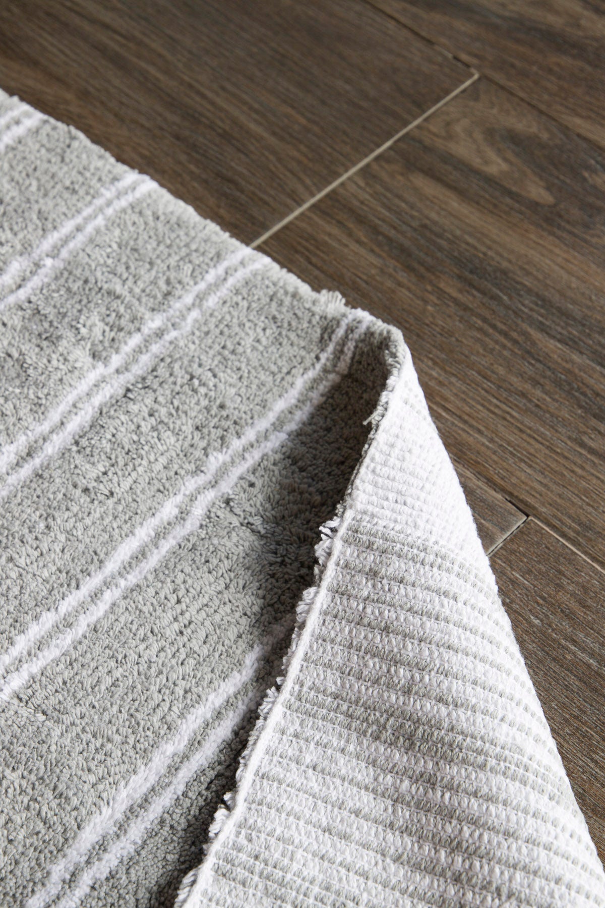 Martil Single Bath Mat 100% Cotton 70x110 Gray