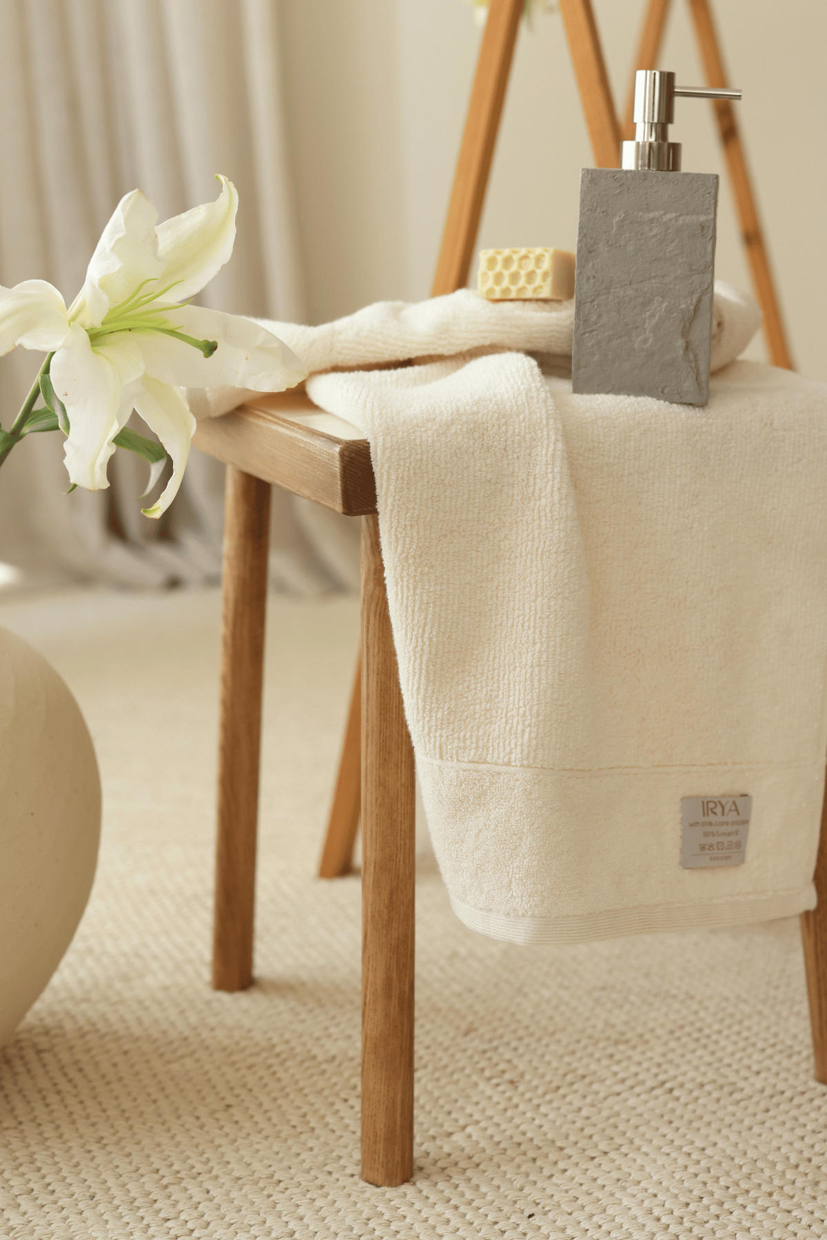 Solena Havlu 70x140cm Ekru