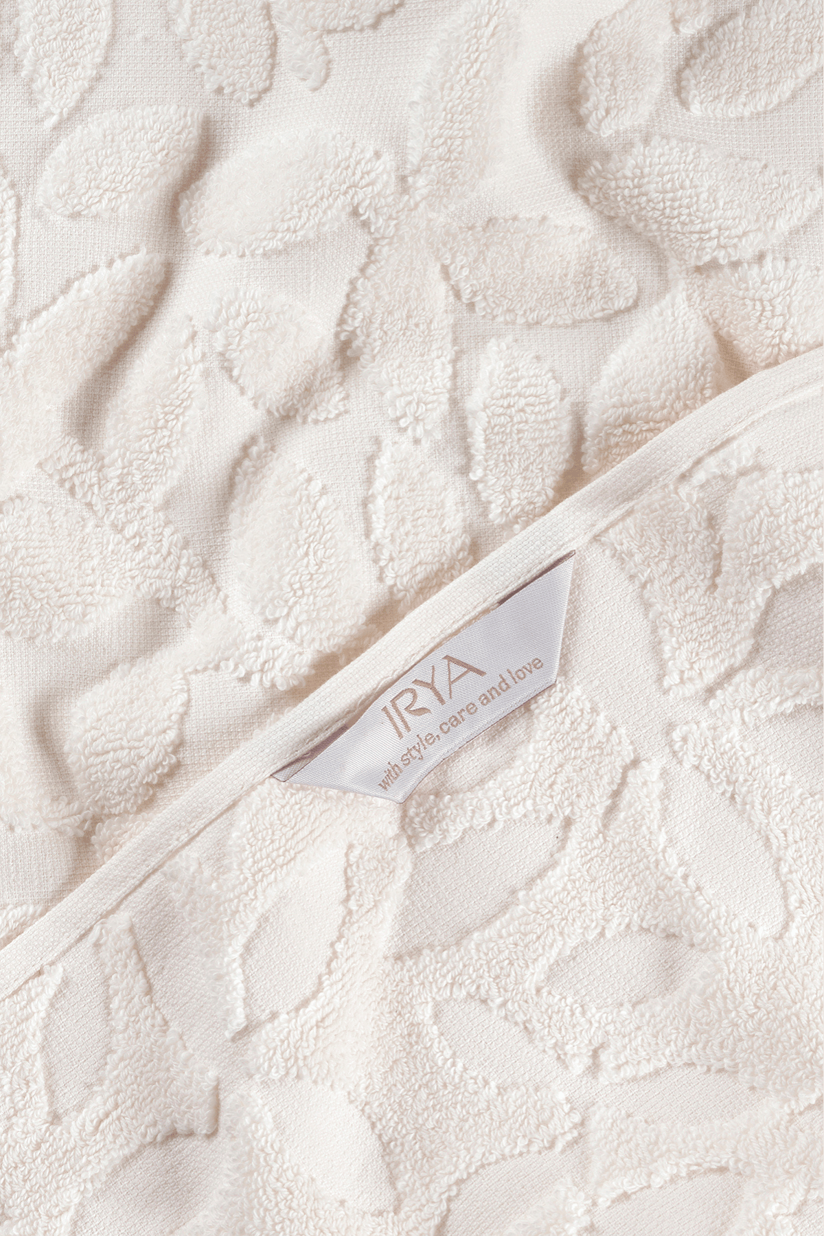 Allesi %100 Pamuk Banyo Havlusu 70x140cm Ekru