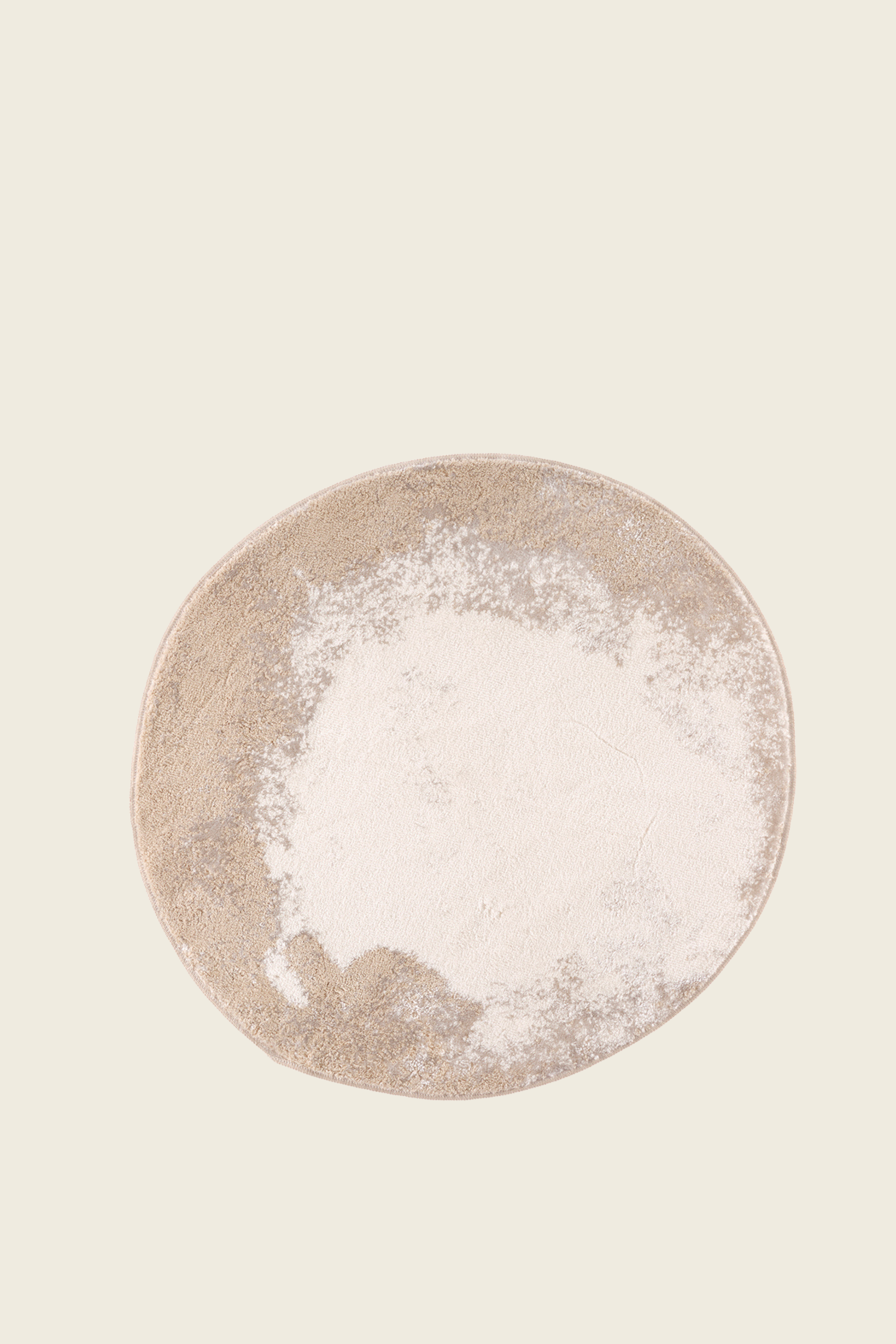 Hypnos Yuvarlak Banyo Paspası 70x70 Bej