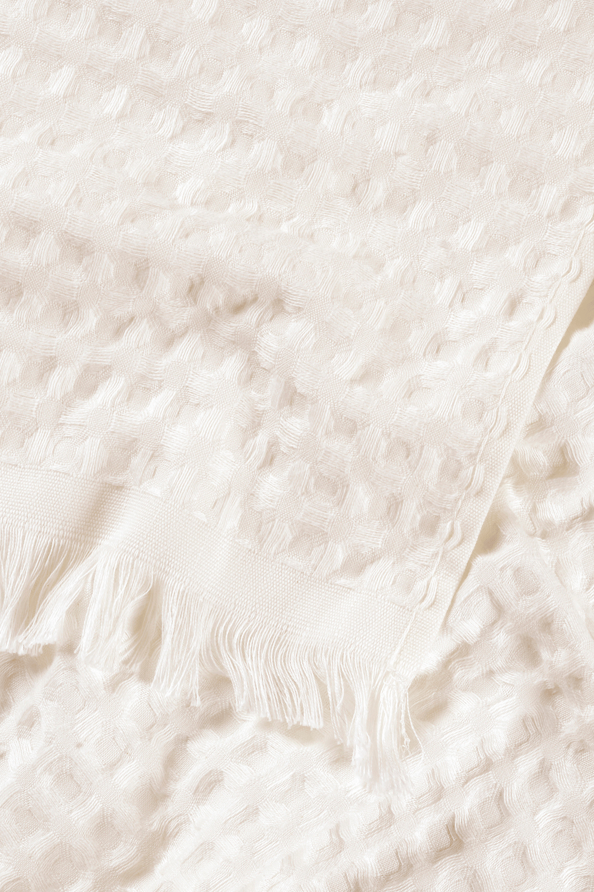 Aura Waffle Havlu Ekru 50X100