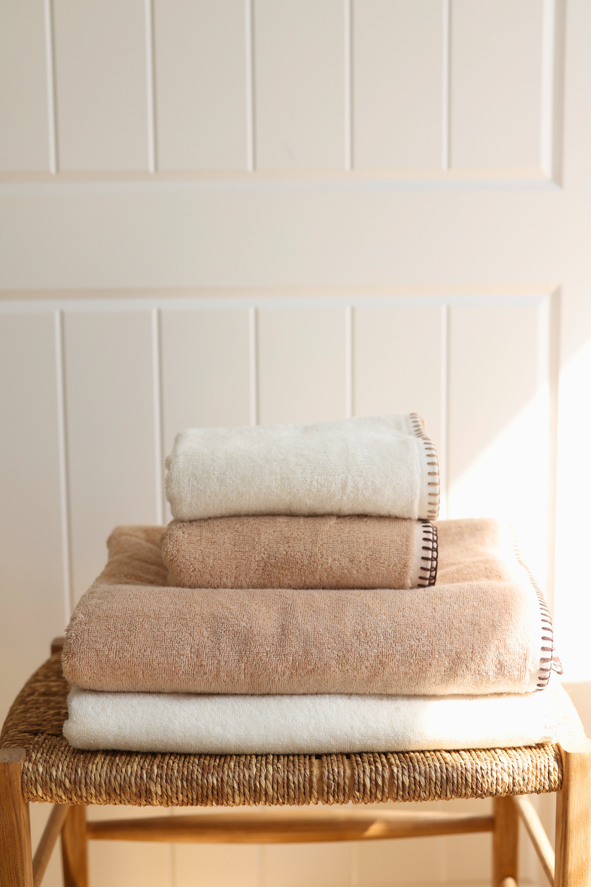 Shadow %100 Pamuk El Havlusu 50x90 cm Ekru