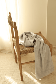 Sedef Bamboo Hand Towel 50x90 cm Grey